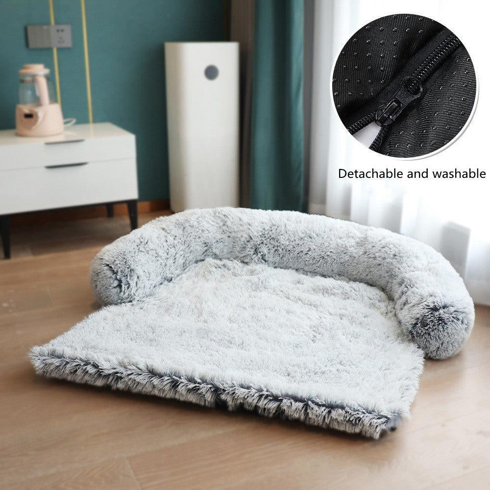 Cozypaws Removable Pet Dog Mat - Luxuriously Soft Sofa Dog Bed